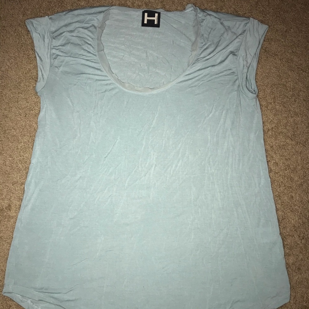 oversized blue t shirt